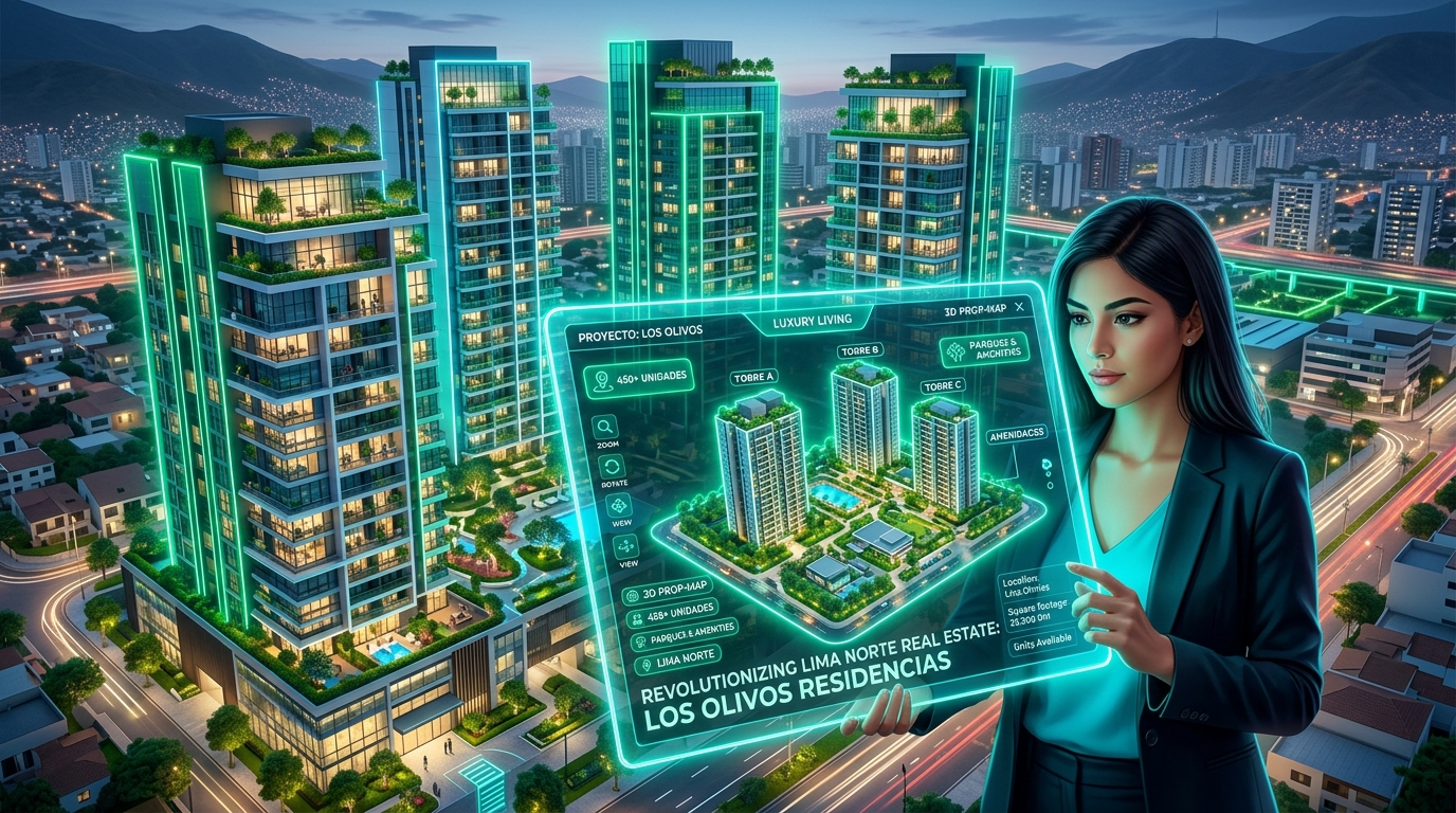 Desarrollo Web para Inmobiliarias y Constructoras en Los Olivos: Catálogo de Propiedades y Captación de Leads